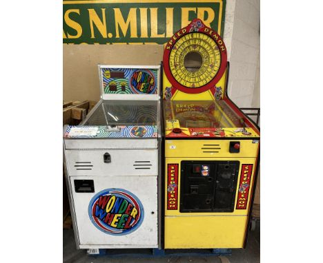 Two vintage gaming machines (both require attention) CONDITION REPORT: Both sold as seen.