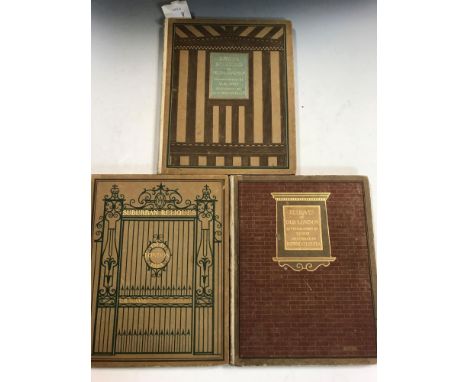 WHEATLEY (H B) Reliques of Old London, Later Reliques.., Suburban Reliques.., 1896-98, 4to, all numbered editions signed by t
