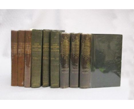 AINSWORTH (W Harrison) Jack Sheppard. First edition, London: Bentley 1839, large 12mo, in 3 vols., illustrations as called fo