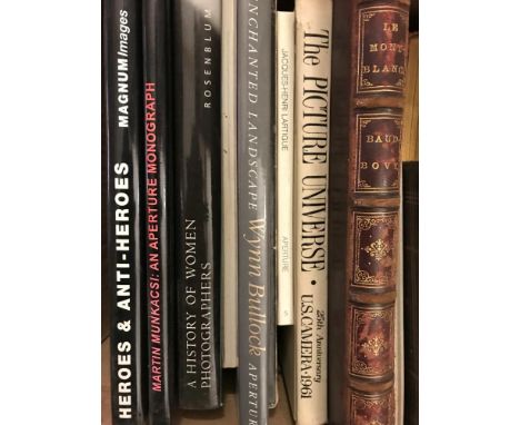 Photography Various 20th century reference works, authors or subjects include: H.Gernsheim, E. Weston, W. Bullock, B. Newhall