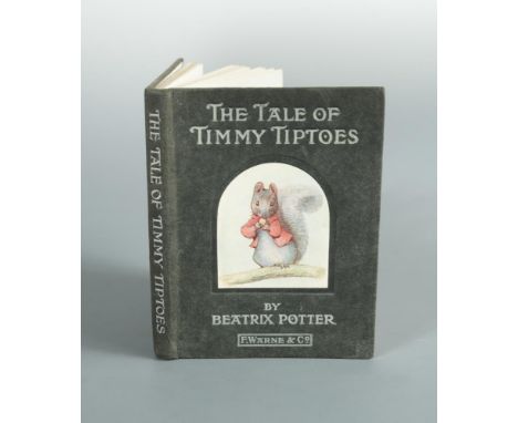 POTTER (Beatrix) The Tale of Timmy Tiptoes, first edition 1911, neat contemporary gift inscription, otherwise good in origina