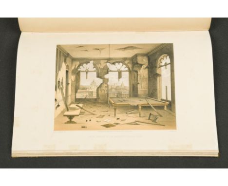 MECHAM (Lieut. C H) Sketches and Incidents of the Siege of Lucknow. London: Day &amp; Son 1858, folio, tinted lithograph titl