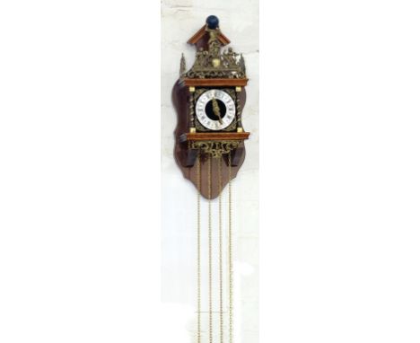 WALL CLOCK AND WEIGHTS
