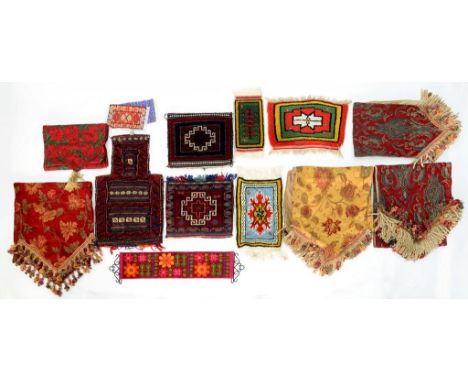 A QUANTITY OF CAUCASIAN MATS AND SIMILAR TEXTILES