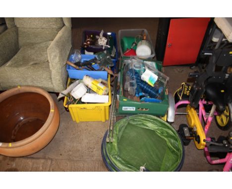 A large quantity of various sundry and gardening tools 