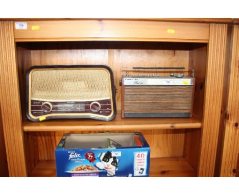 Two vintage radios 
