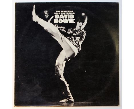 David Bowie - The Man Who Sold the World UK 1972 reissue stereo LP with poster RCA LSP 4816 BPRS 4512 Ex