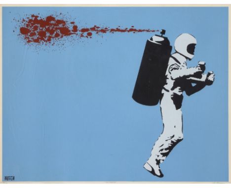 Hutch, British b.1967- Jetspray, 2008; screenprint on wove, signed, titled and numbered 8/100 in pencil, stamped signature in