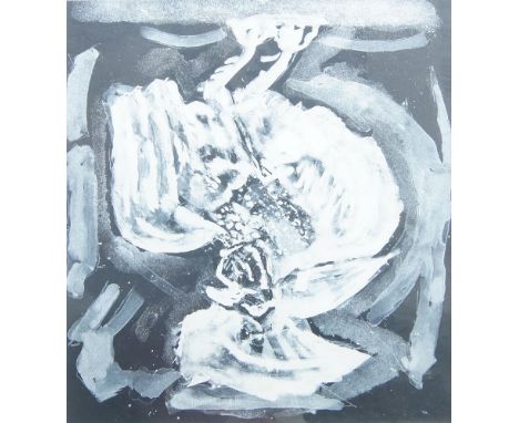 Michael Rothenstein RA, British 1908-1993- Untitled (Cockerel); monotype print on wove, image: 75.7 x 64.5 cm, (framed) (ARR)