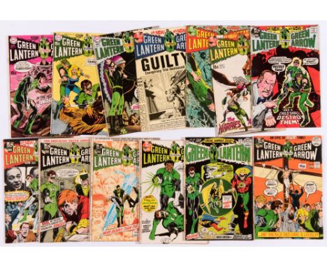 Green Lantern (1970-72) 77-89 [vg/fn] (13). No Reserve