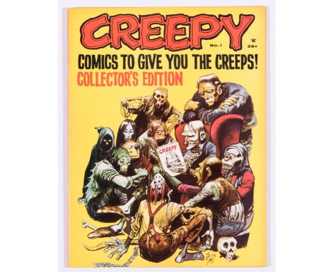 Creepy 1 (1964). Very light 1 ins moisture stain to lower margin [fn+]. No Reserve