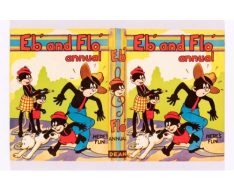 Eb' and Flo' annual (1939)  Dean & Son. Illustrated by Mickey Mouse comics artist William Haughton. Starring Eb and Flo, the 