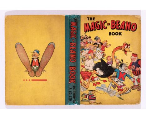 Magic-Beano Book (1943) Big Eggo and Koko 3-legged race. Some wear to boards and spine with colour touch to spine hinges. No 