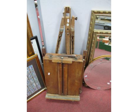 Lefranc Folding Easel, Winsor &amp; Newton example. (2).