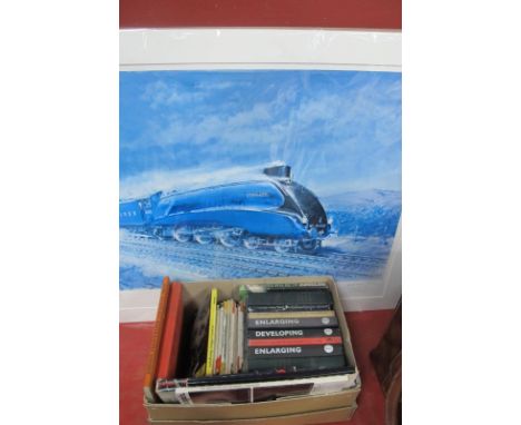 Terence Cuneo (Unframed) Signed Limited Edition Print 75/850 Mallard, signed bottom right 56 x 75, also signed by Norman News