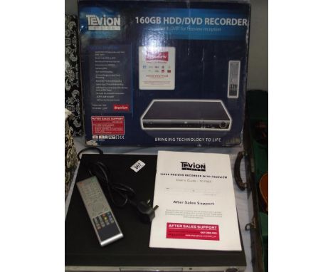 A Tevion HDD/DVD recorder with freeview (boxed) 