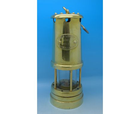 A miner's safety lamp