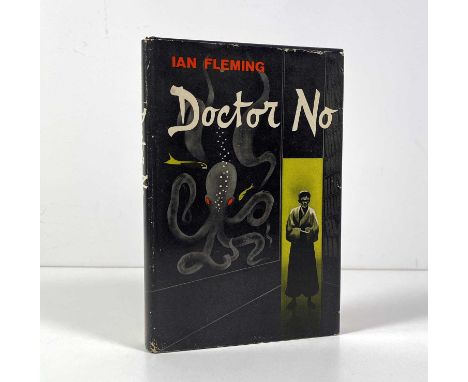 Ian Fleming - Doctor No. Macmillan, USA, 1958. First edition. Jacket design by H. Lawrence Hoffman. With clipped dust jacket 