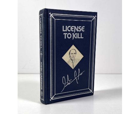 John Gardner - Licence To Kill - The Armchair Detective Library first edition, 1990. No dust jacket as issued, a Fine copy.