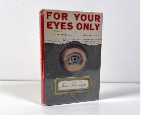 Ian Fleming - For Your Eyes Only - Five Secret Exploits of James Bond. Viking Press, USA, 1960. First edition. Jacket design 