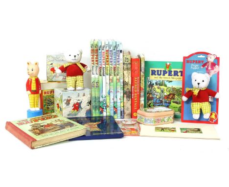 RUPERT BEAR: A VERY LARGE AND EXTENSIVE COLLECTION put together by one ardent and devoted collector, consisting of: c320 book