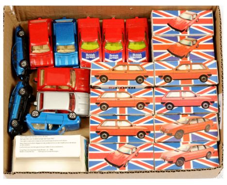 Corgi Juniors a group of mainly "Best of British &amp; Champions" issues to include Triumph TR7 "British Airways"; Mini Metro