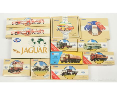 Corgi Classics a group to include 97370 AEC Flatbed Truck "Federation Brewery"; 24501 Leyland "J &amp; A Smith of Maddiston";