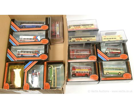 (1/76th scale) Buses to include; Corgi Original Omnibus AEC Regent; Plaxton "Wallis Arnold"; plus others also includes EFE Pl