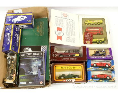 Mixed Group to include; Corgi 522 "40th Anniversary" Range Rover; 154 "John Player Special" Lotus Racing Car; (Atlas Editions