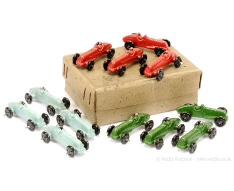 Charbens (or similar) complete Trade Pack of 12 x Racing Cars to include 4 x green, 4 x red &amp; 4 x light blue - all appear