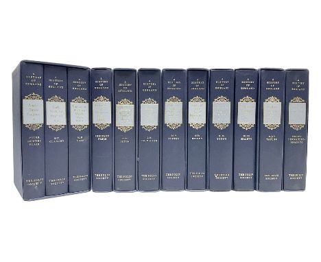 Folio Society; A History of England series, 12 vols by various authors, including: G. M. Trevelyan; G. R. Elton; Asa Briggs; 
