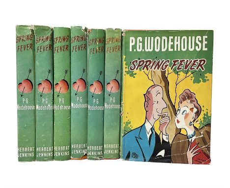 Seven P G Wodehouse; Spring Fever, first edition books