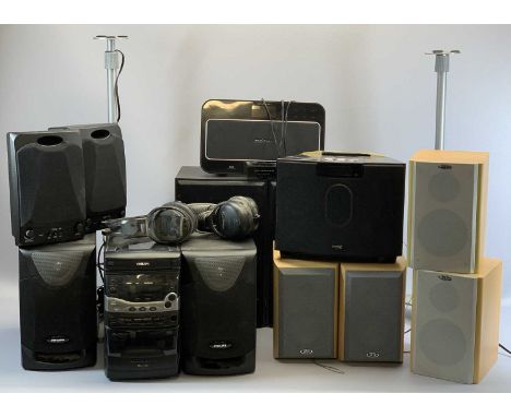 HIFI &amp; AUDIO EQUIPMENT - I-Station, I pad docking system, a DAB and docking station by Magic Box, Phillips micro stereo s