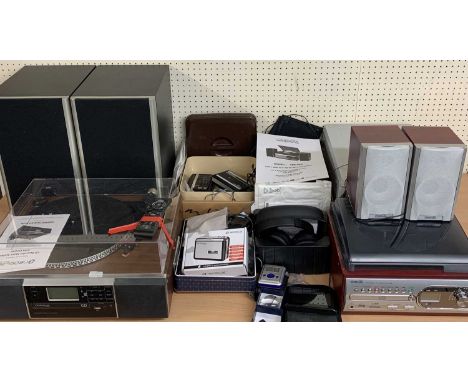 HIFI &amp; AUDIO EQUIPMENT - an assortment of various items to include Neostar CD recorder music system, Acoustic Solutions s