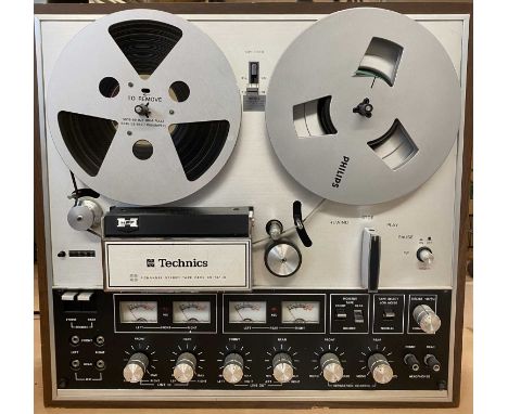 HIFI &amp; AUDIO EQUIPMENT - vintage items to include Technics four channel stereo tape deck (reel to reel) RS-741US 