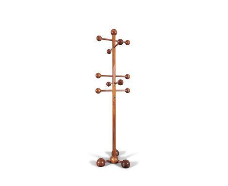 A 1970S ITALIAN COAT STAND. 190cm x 53cm  x 53cm 