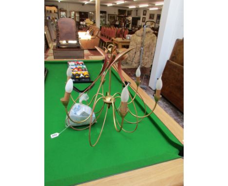 Decorative 6 branch centre light