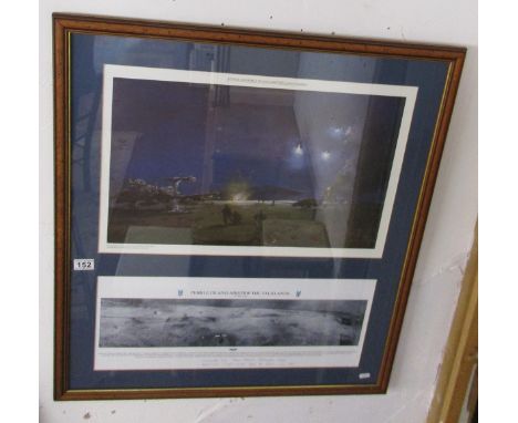 Falklands military L/E print