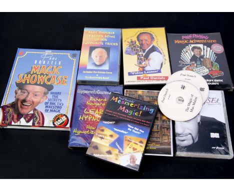 Book/tricks  DVD's and videos, Paul Daniels Magic Showcase BBC book and tricks boxed, DVD's -  Paul Daniels The Magic of Max 