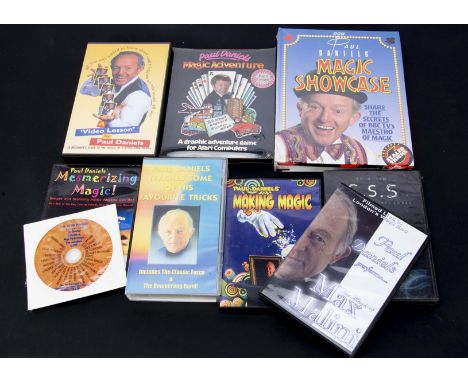 Book/tricks  DVD's and videos, Paul Daniels Magic Showcase BBC book and tricks boxed, DVD's -  Paul Daniels The Magic of Max 