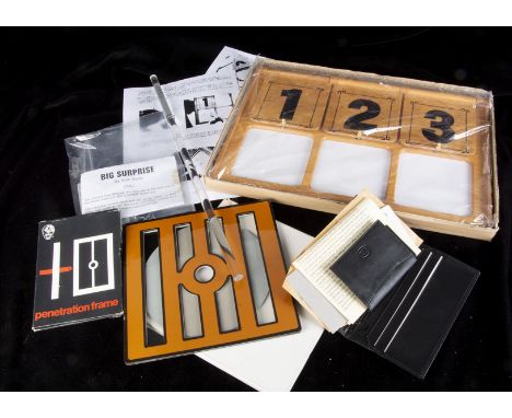 Tricks, An assortment of tricks including a wooden prediction trick, Confabulation or the Predicta Lottery ticket effect with