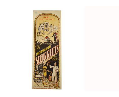 Sloggets Australian Magic Show Poster c' 1935 Australian printed poster for the Sloggets touring magic show. The poster pictu