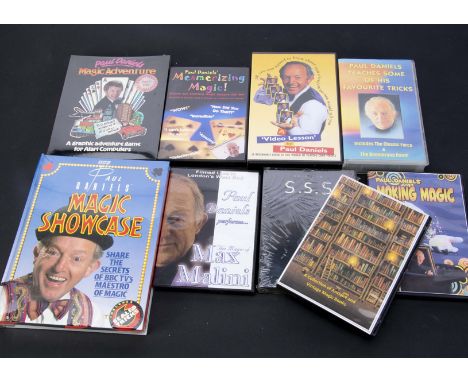 Book/tricks  DVD's and videos, Paul Daniels Magic Showcase BBC book and tricks boxed, DVD's -  Paul Daniels The Magic of Max 