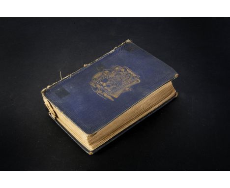 Book cloth hard cover, The History of Playing Cards 1865 Edited by various publisher John Canden Hoteen Piccadilly Damaged, 
