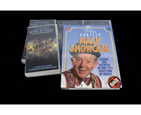 Ephemera DVD's and videos, Paul Daniels Magic Showcase BBC book and tricks,  DVD's The Magic of Max Malini performed by Paul 