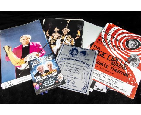 Ephemera, 83 posters of magicians by The Magic Hands Germany 33 of which are mounted on archival paper, four posters of Zee a