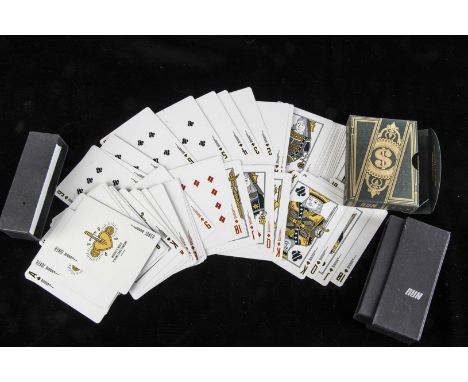 Playing Cards Twenty New Encased and Boxed decks Gold and Silver embossed boxes in a selection of colours all complete with c