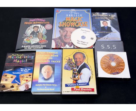 Book/tricks  DVD's and videos, Paul Daniels Magic Showcase BBC book and tricks boxed, DVD's -  Paul Daniels The Magic of Max 