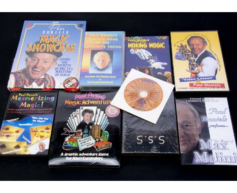 Book/tricks  DVD's and videos, Paul Daniels Magic Showcase BBC book and tricks boxed, DVD's -  Paul Daniels The Magic of Max 