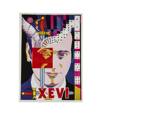 Four Xevi Magic Posters c' 1980's These colourful posters promoting the Spanish illusionist whose personal collection forms t